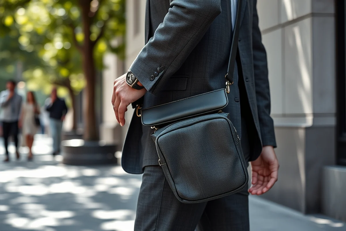 crossbody bags on men — Crossbody Bags On Men (step by step)