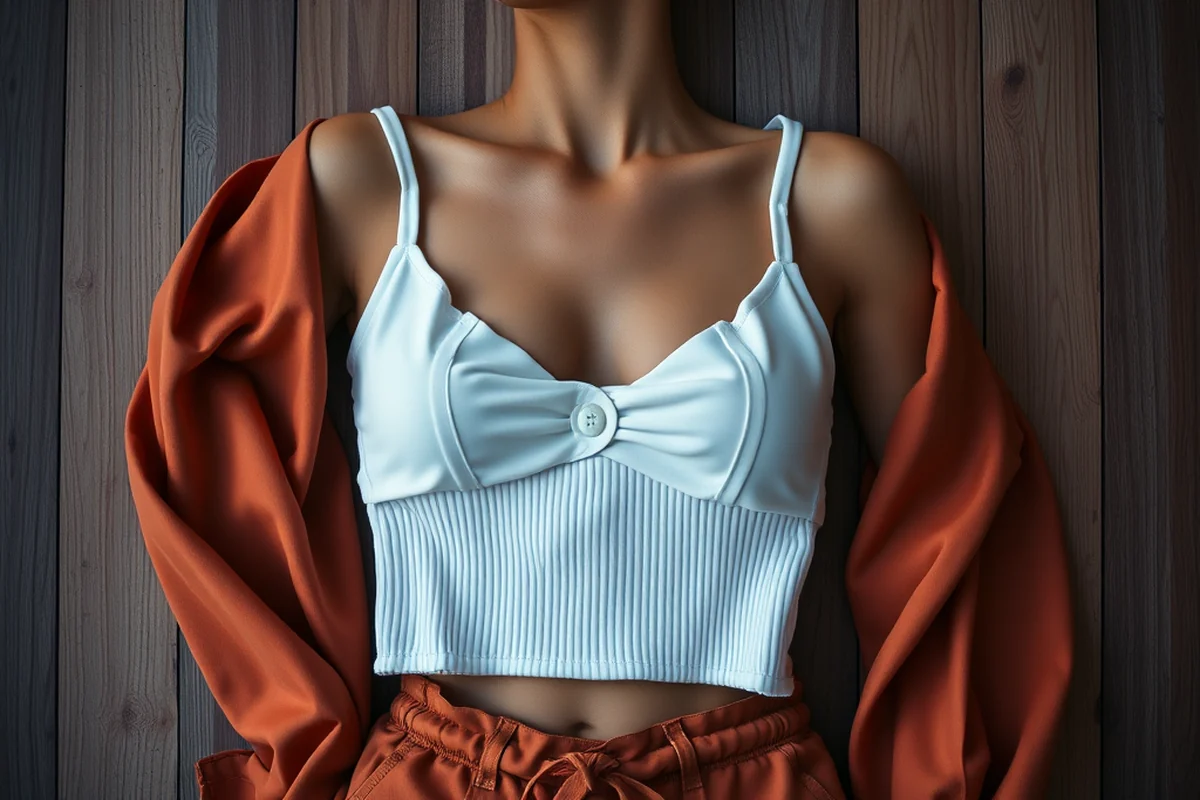 white crop top women — White Crop Top Women (the finished result)